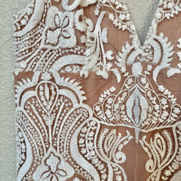 🆕 Free People Sequin Mini Dress - Picture 3 of 6